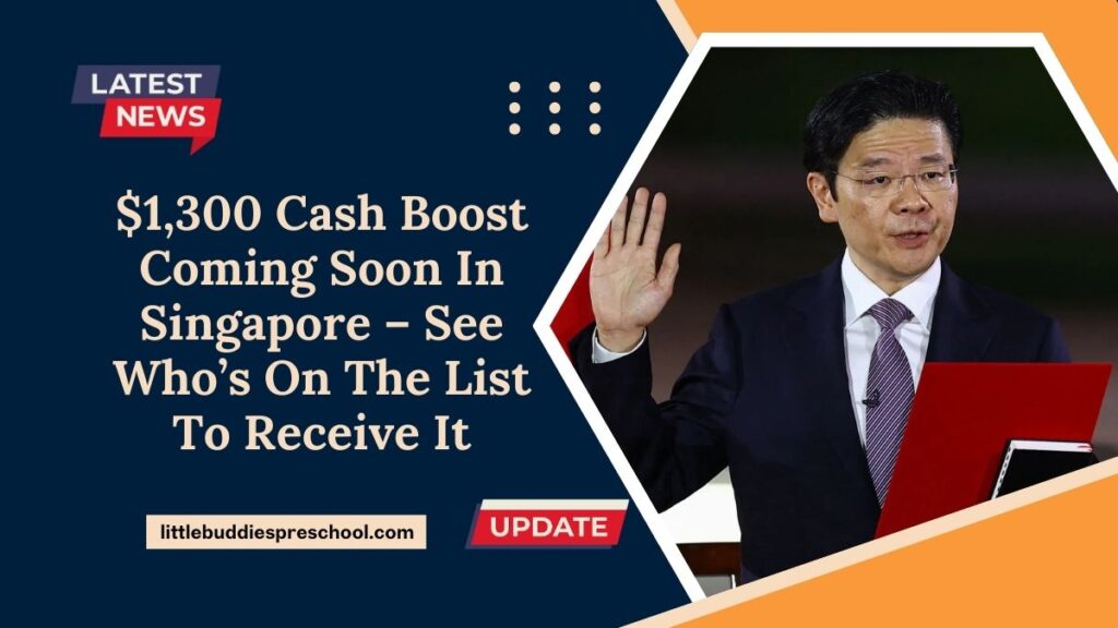 $1,300 Cash Boost Coming Soon In Singapore – See Who’s On The List To Receive It